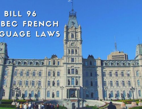 Update to Bill 96 – An Act respecting French, the official and common language of Québec