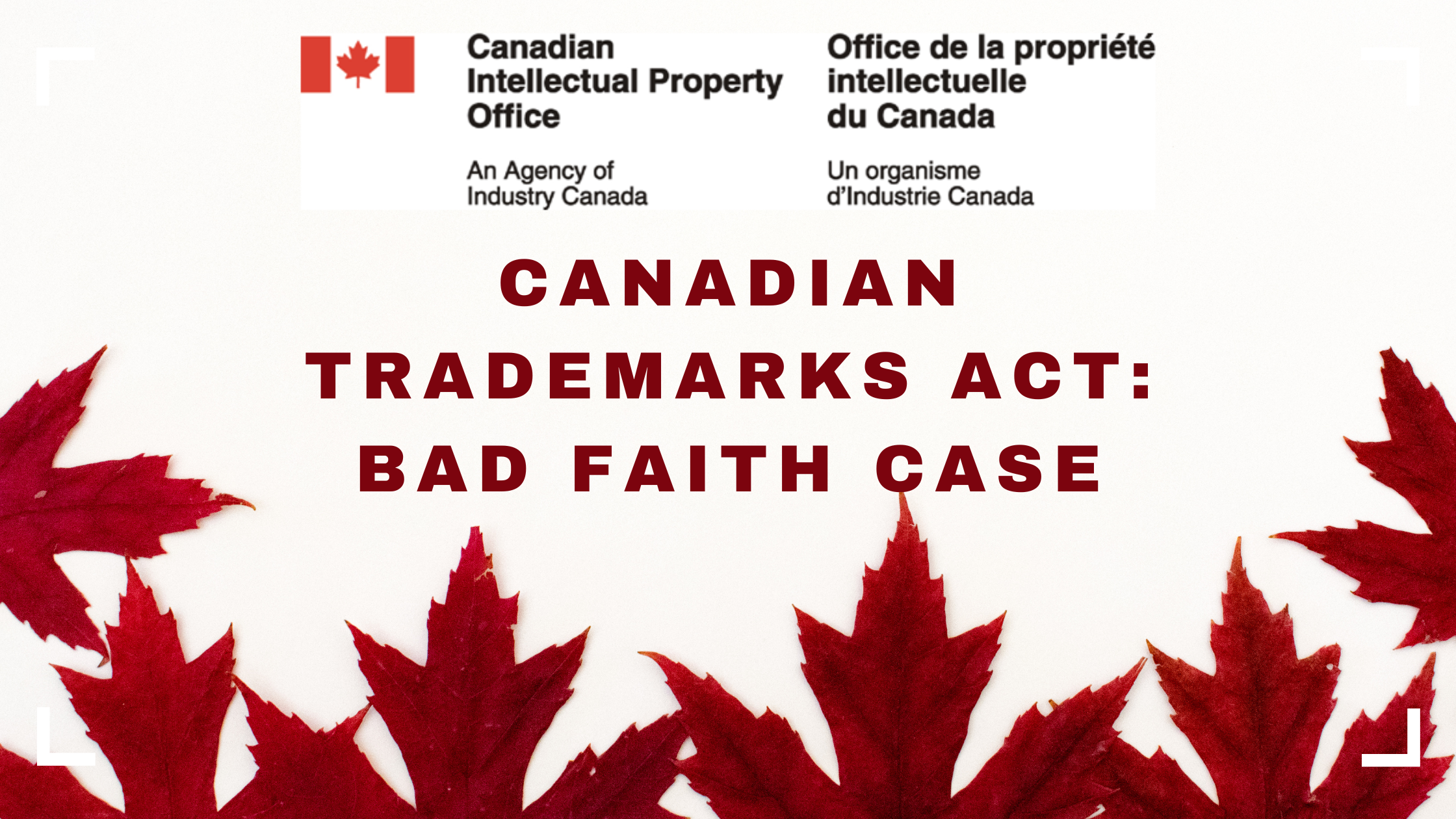 Canadian Trademarks Office (TMO) - Update on Exclusionary Language Used in  Office Actions - Andrews Robichaud
